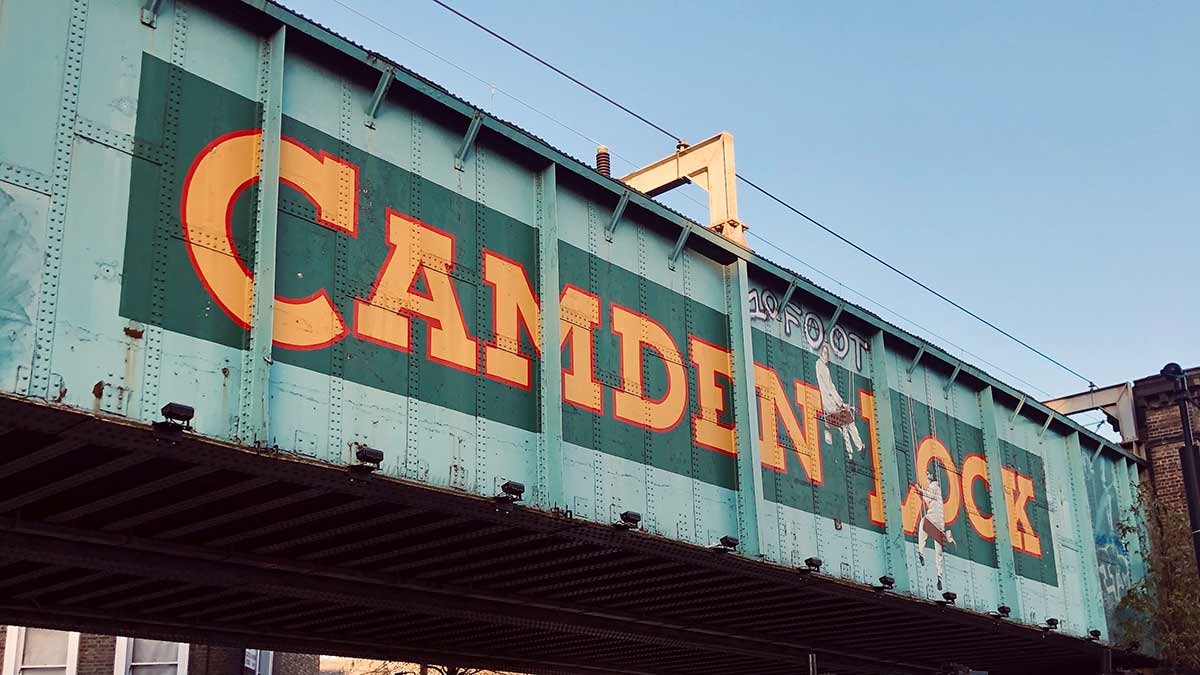 Camden Lock Sign 