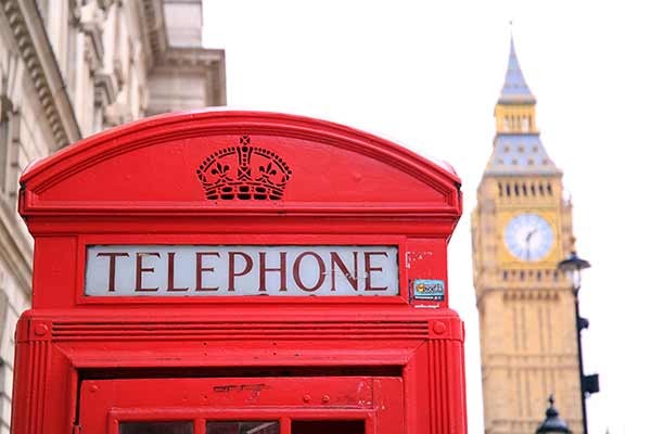 Phone Box In London